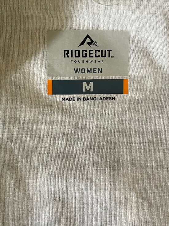 Ridgecut Toughwear Women’s Plaid Short Sleeve Button Down Shirt with Pockets Med - Picture 8 of 13